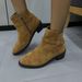 ShoeVault Cross-Border Foreign Trade Plus Size Elegant For 2024 Autumn New European And American Retro Pointed Toe Short Boots_vogvips.com