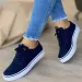 2025 New Women's Low-top Vulcanized Round Toe Casual Flat Lace-up Walking Shoes Women Versatile Comfortable_vogvips.com