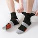 Men's Ankle With Cushion Athletic Running Socks Breathable Comfort 5 Pairs Lot Sports Sock For Men_vogvips.com