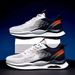 Euro Step Spring New 2025 Sports Breathable Deodorant Running Mesh Men's Casual Shoes Korean Style Trend_vogvips.com