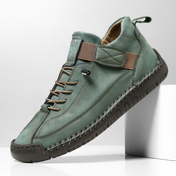 Hand-Sewn Women's Shoes With Soft Beef Tendon Soles, Mom Shoes, Autumn And Winter Flats, Casual Shoes_vogvips.com