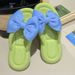 Cross-Border EVA Bowknot Flip-Flops For Women, Popular Versatile Summer Outdoor Fashion Trendy High-End Women's Sandals_vogvips.com