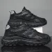 Designer Shoe Men's Winter Breathable Wear Resistant Tire Sole Work Black Sports Height Increasing Dad Trendy Shoes_vogvips.com