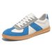 Men's Shoes Casual Board Shoes Boys Little White Shoes German Training Shoes Retro Leather German Training Shoes Men_vogvips.com