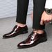 TerraStride New Trendy Pointed Toe Leather Barber Large Size Fashion Men's Shoes_vogvips.com