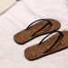 Summer Flip-flops For Women, Home Slippers, Beach Sandals, Cross-border Leopard Print Flat Slippers Wholesale_vogvips.com