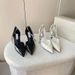 2025 Spring Autumn JC New Rhinestone Strap Pointed Toe Stiletto Heel Sandals Sexy Versatile European And American Style_vogvips.com