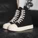 2025 Spring And Summer New Canvas High-top Men's Korean Tide Board Men's Breathable Shoes Versatile Leisure Daily_vogvips.com