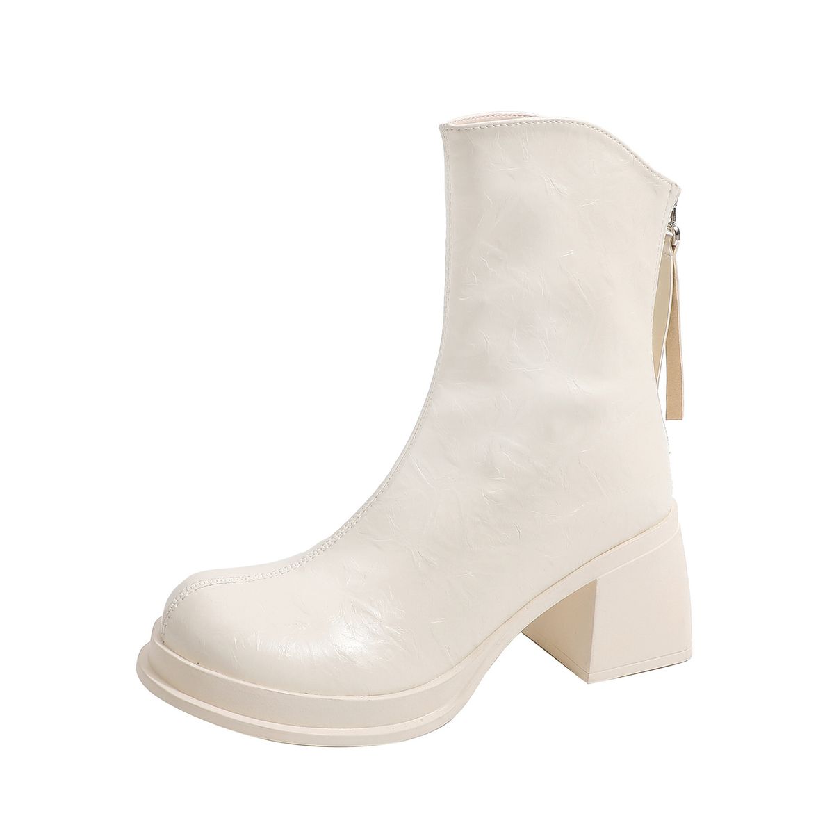 Two-Way Detachable Leg Long Women's 2025 New Autumn Winter Thick Heel Over-the-Knee Slip-On Riding Boots_vogvips.com