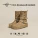 Vintage Belt Buckle Suede Mid-Calf 2025 Winter New Height-Increasing Motorcycle Short British Thick-Soled Western Boots_vogvips.com