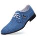 Men's Breathable Linen Canvas Dress Shoes – Classic Pointed-Toe Loafers For Business & Casual Wear – Lightweight & Comfortable Low-Cut Sneakers_vogvips.com