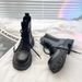 Martin For Women Summer Thin New British Style Thick Sole Large Size Spring And Autumn Single Make Feet Look Smaller_vogvips.com