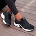 Women Platform Casual Sneakers Mesh Breathable Running Chunky Summer Sports Tenis 2024 Luxury Vulcanize Shoes_vogvips.com