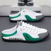 Men's Breathable Mesh Slip-On Loafers - Summer Casual Shoes With Open Toe Design, Lightweight Comfortable Lazy Shoes For Daily Wear_vogvips.com