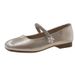 Pearl Word With Velcro Temperament Mary Jane Shoes Children Versatile Flat Heel Shallow Mouth Single Shoes_vogvips.com