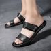 Dual Purpose Sandals, One Line Slippers, Trendy Summer New Soft Sole, Personalized Youth Trend, Casual Korean Version Of_vogvips.com