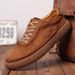 High Top Casual Breathable Designer Shoes Suede Leather Loafers Business Office Shoes For Men Driving Moccasins Plush_vogvips.com