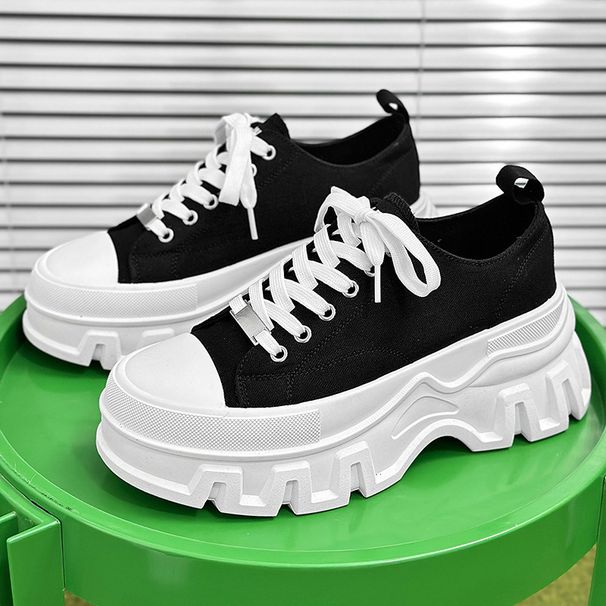 MOSSHARKLO Canvas Casual Shoes For Men & Women - Round Toe Low Top Sneakers With Rubber Sole, Breathable & Comfortable_vogvips.com