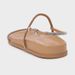 Women's Summer Thin Strap Rhinestone Flat Fashion Platform Sandals One Strap Slippers Casual Slip-On Shoes_vogvips.com