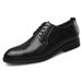 Men's Classic Oxford Dress Shoes - Breathable PU Leather Formal Shoes For Business & Wedding (Black/Brown, Sizes 38-48)_vogvips.com