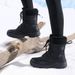 Women's Winter Snow Boots - Fleece Lined High Top Waterproof Boots For Outdoor & Hiking (Wide Width Available)_vogvips.com