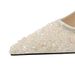 Women's Elegant Pointed Toe Bow Embellished Slip-On Mules With Rhinestones - Comfortable & Versatile For Casual And Dressy Occasions_vogvips.com
