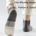 5 Pairs Men Cotton Ankle Low Cut Breathable Comfortable Soft Thin Casual Sports Fashions Non-Slip Women Boat Short Socks_vogvips.com