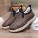 Euro Step Witer New Sheep Wool Dad No-Slip Waterproof Leather Surface Middle-Aged Ad Elderly Cotto Shoes Slip-O Sow Boots_vogvips.com