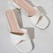 large-size Square-heeled Trendy Korean-style One-strap Slippers, Women's Artistic And Stylish Outdoor_vogvips.com