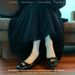 French Style Petite Height Increasing Flat For Women Spring Autumn Shallow Mouth Bowknot Ballet Square Toe Mary Jane_vogvips.com