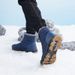 Cotton Shoes Winter Plus Velvet Thickened Men's And Women's Cotton Boots Outdoor Mountaineering Soles Walking Shoes Snow Boots_vogvips.com