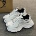 Dad For Women Spring Summer New Versatile Thick Sole Height Increasing Super Popular Mesh Breathable Casual Sports_vogvips.com