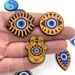 Fun Demon Eyes Cartoon Shoes Floral Shoe Clasp Personality Garden Shoe Accessories Decorative Clasp_vogvips.com