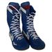 Boxing Shoes, High Top Boots, Fighting And Wrestling Shoes, Men's And Women's Fighting Competition Training Shoes, Red And Blue_vogvips.com