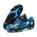 Velcro Children's Long Spike Soccer Shoes Outdoor Primary And Secondary School Students Shredded Spike Training Shoes Youth Sports Shoes_vogvips.com
