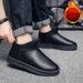 SHLIANG New Men's Winter Boots Outdoor Waterproof Winter Shoes For Men Snow Boots High Quality Non Slip Ankle Boots Warm Shoes X0082_vogvips.com