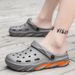Men's Summer Outdoor Non-Slip Lightweight Closed-Toe Beach Two-in-One Half Slippers Big Head Office Sandals_vogvips.com