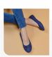 Foreign Trade Cross-border Nubuck Egg Roll For 2025 New Round Toe Soft Sole Curved Women Flat Shoes_vogvips.com