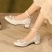 New Chinese-style Retro High-heeled Traditional Chinese Fashion Hanfu Ancient-style Cheongsam Shoes, Mary Jane Shoes_vogvips.com