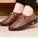 Stock pure hand-stitched line large size cross-border student shoes female independent station flat mother single shoe casual shoes_vogvips.com