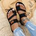 Ladies Fashion Casual Polyurethane Soft Bottom Comfortable Breathable Footwear_vogvips.com