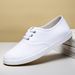Work Shoes, Nurse Shoes, Women's White Shoes, Non Slip Flat Work Shoes, Slip On Solid Color Casual Shoes_vogvips.com