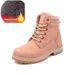 Autumn Winter Fleece-Lined Martin Boots For Female Students, British Style Versatile High-Top Casual Ankle Men's Warm_vogvips.com