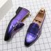 Suitable For All Seasons 45 Slip-On 46 47 Autumn Groom Wedding 48 Large Size Men's Loafers Trendy Youth Small Leather Shoes_vogvips.com