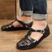 Summer Transparent Crystal Men's Shoes, Fashionable Old-fashioned, Outdoor Wear, Driver's Shoes, Non-slip Casual Daily Versatile_vogvips.com