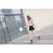 Autumn Winter New Fashion Korean Style Suede Pointed Toe Women's Chunky Heel High Heels Belt Buckle Short Color Block_vogvips.com