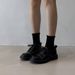 Sheepskin Version Lace-up Women's Shoes Increase Height And Show Thinness Single Shoes Loafers Women_vogvips.com