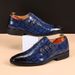Men's British Business Casual Leather Pointed Toe Covers, Foot Straps, Buckles, Formal Attire, Plus Size Groom's Shoes, Covers, Straps, Buckles,_vogvips.com
