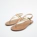 Flat Sandals - Minimalist Single Strap Gladiator Slides With Toe Loop (Elegant, Breathable Summer Shoes For Women)_vogvips.com