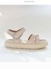 Girls' Leather Sandals Summer 2025 New Arrival Western Style Roman Shoes Princess Medium And Large Kids K-style Girl_vogvips.com